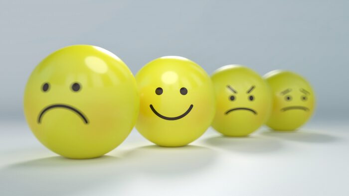 smiley faces with different expressions